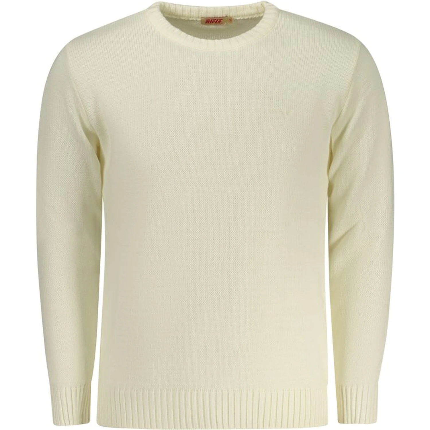 White Acrylic Men Sweater