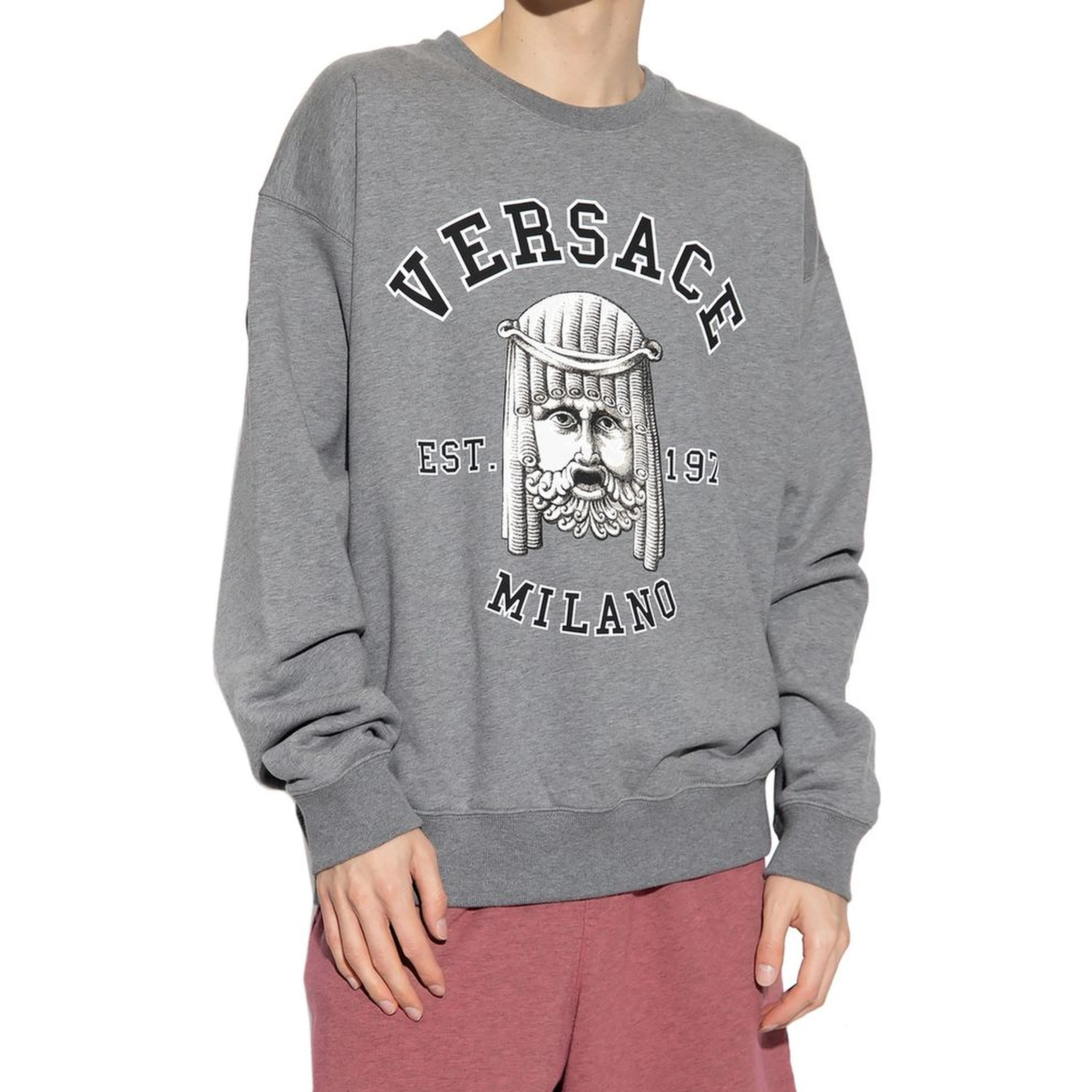 Gray Cotton Sweatshirt