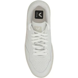 White Other Fibres Low Top Sneakers