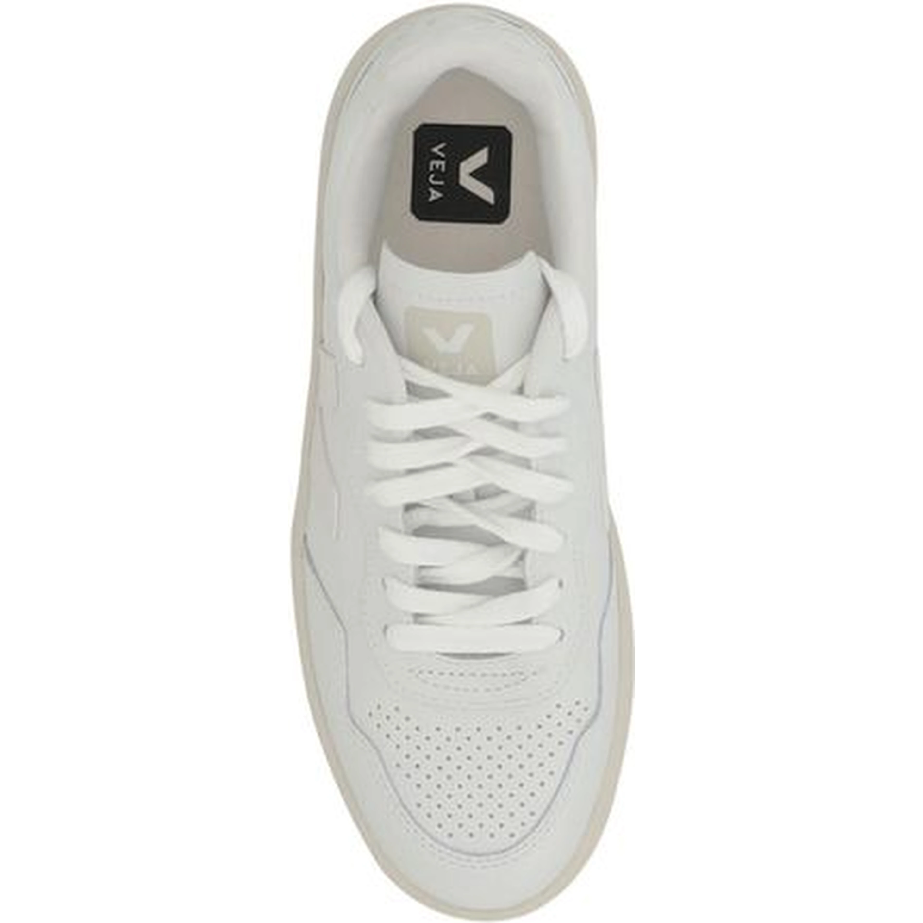 White Other Fibres Low Top Sneakers