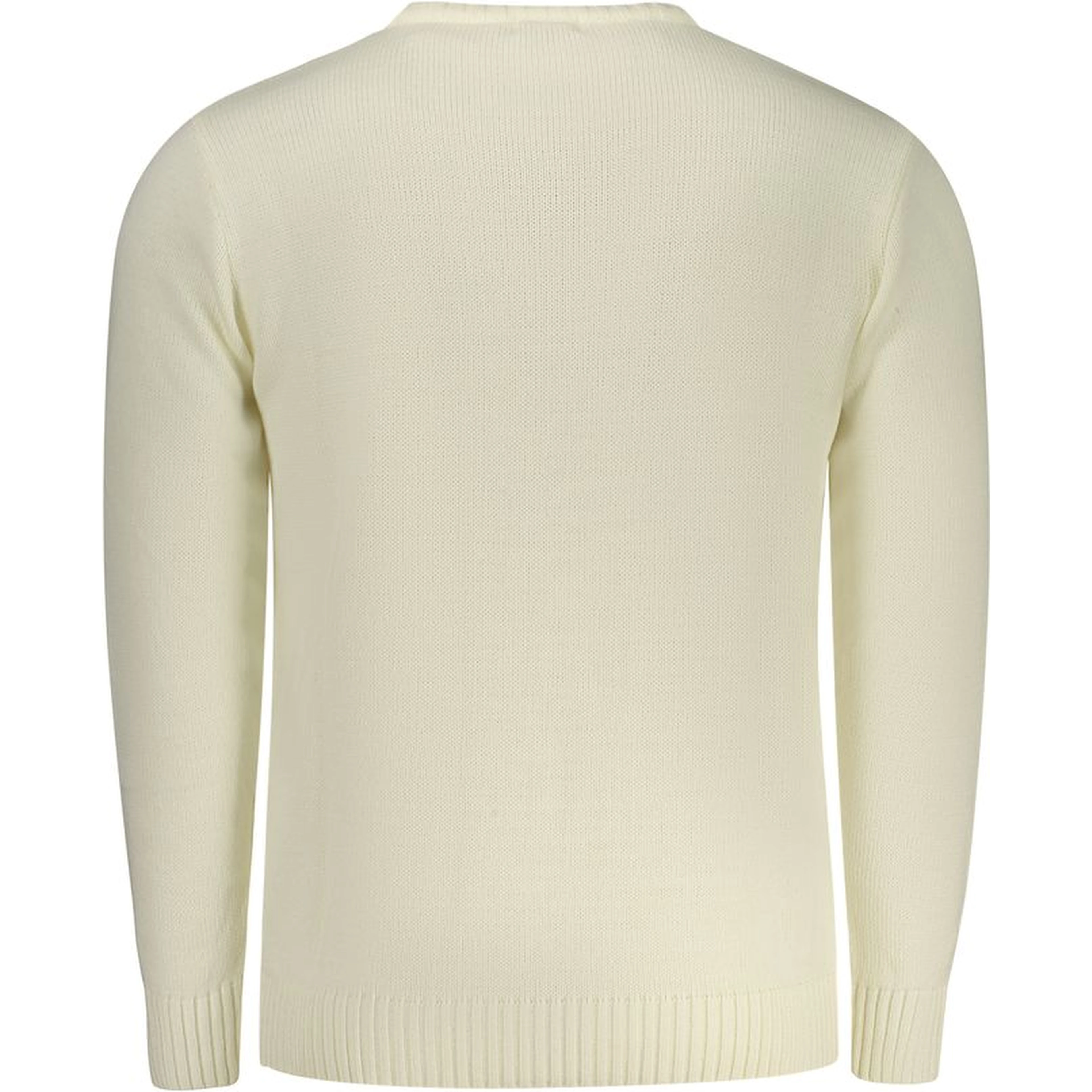 White Acrylic Men Sweater
