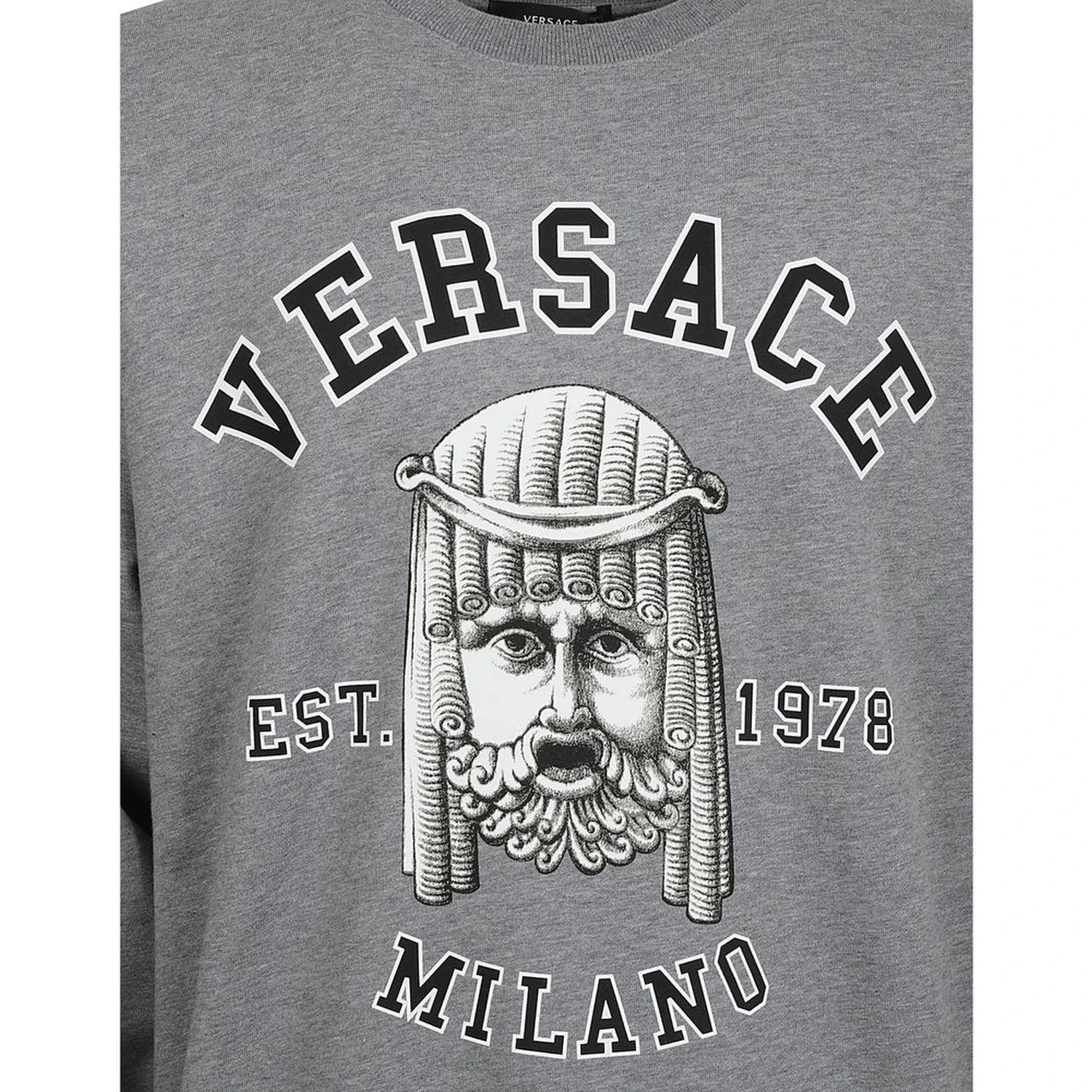 Gray Cotton Sweatshirt