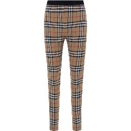 Brown Polyamide Leggings