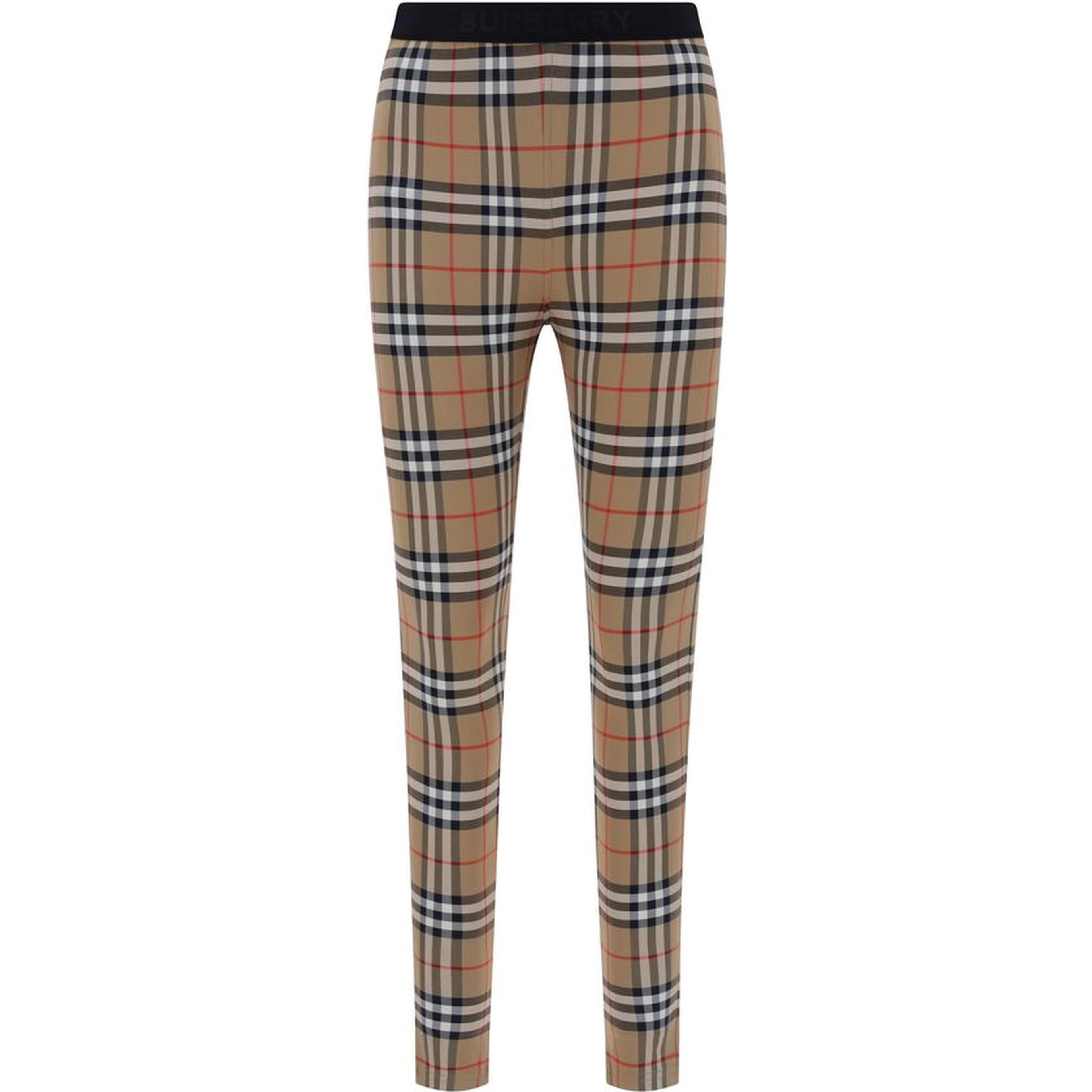 Brown Polyamide Leggings