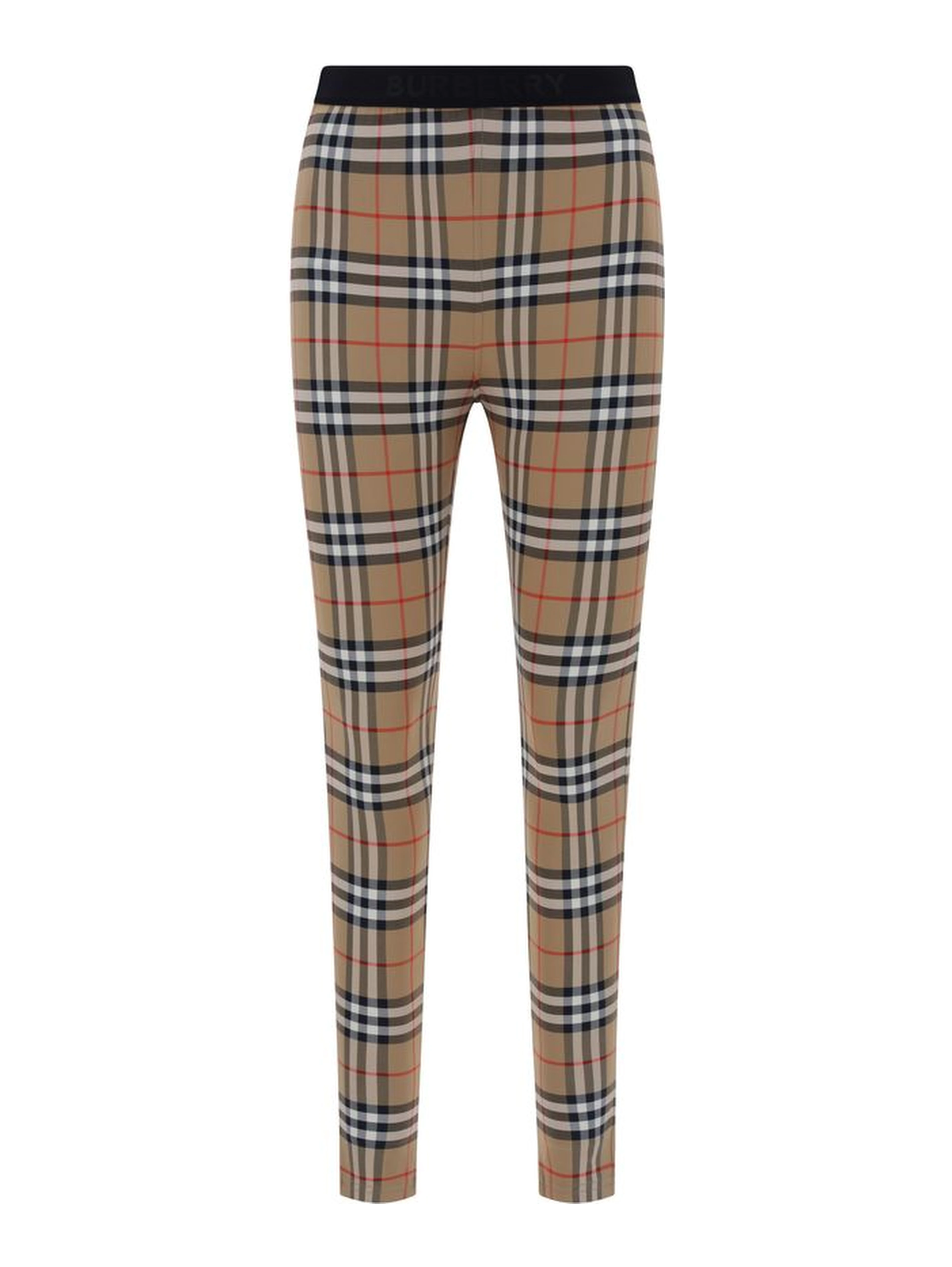 Brown Polyamide Leggings