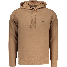 Brown Cotton Sweatshirt