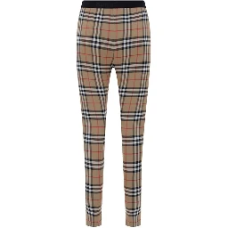 Brown Polyamide Leggings