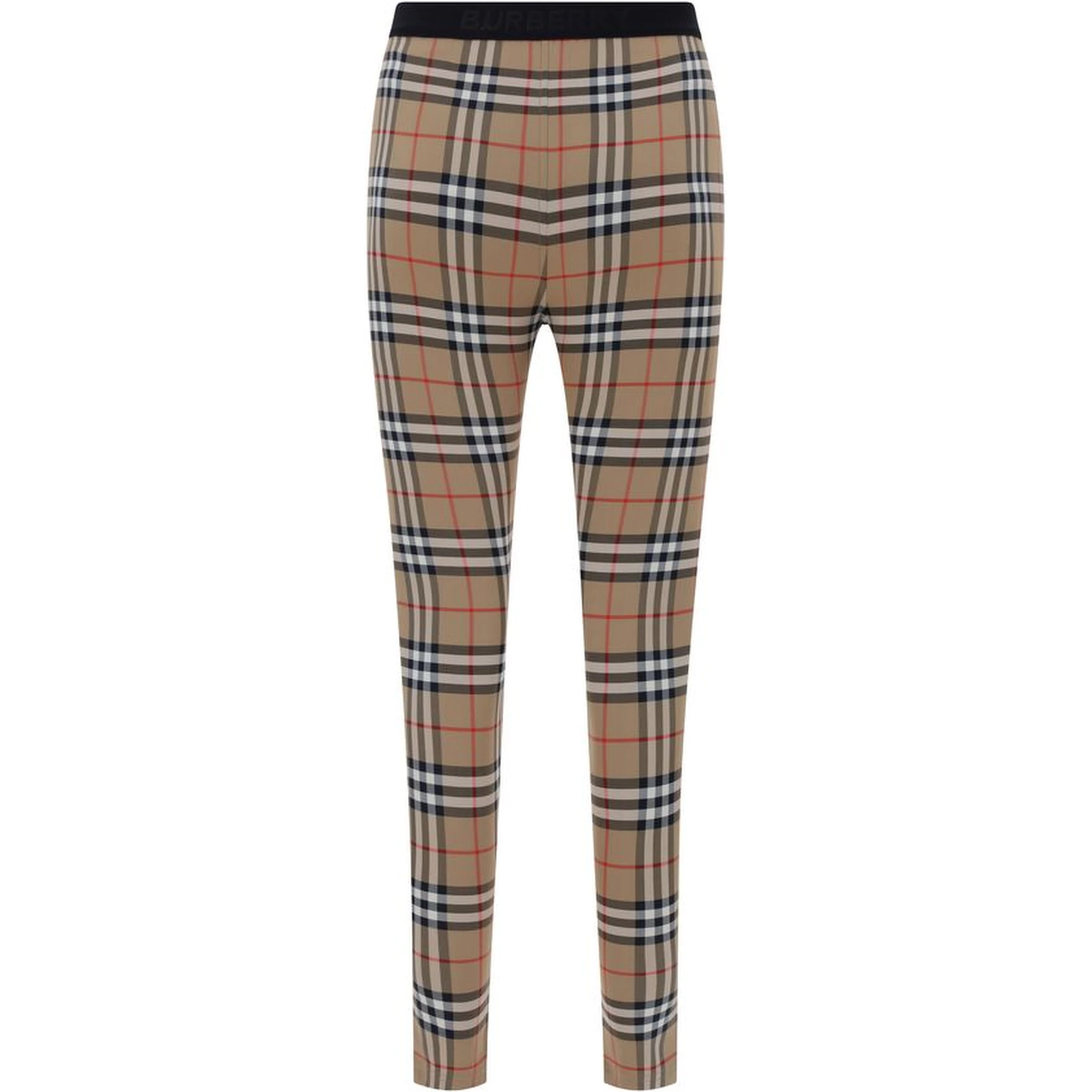 Brown Polyamide Leggings