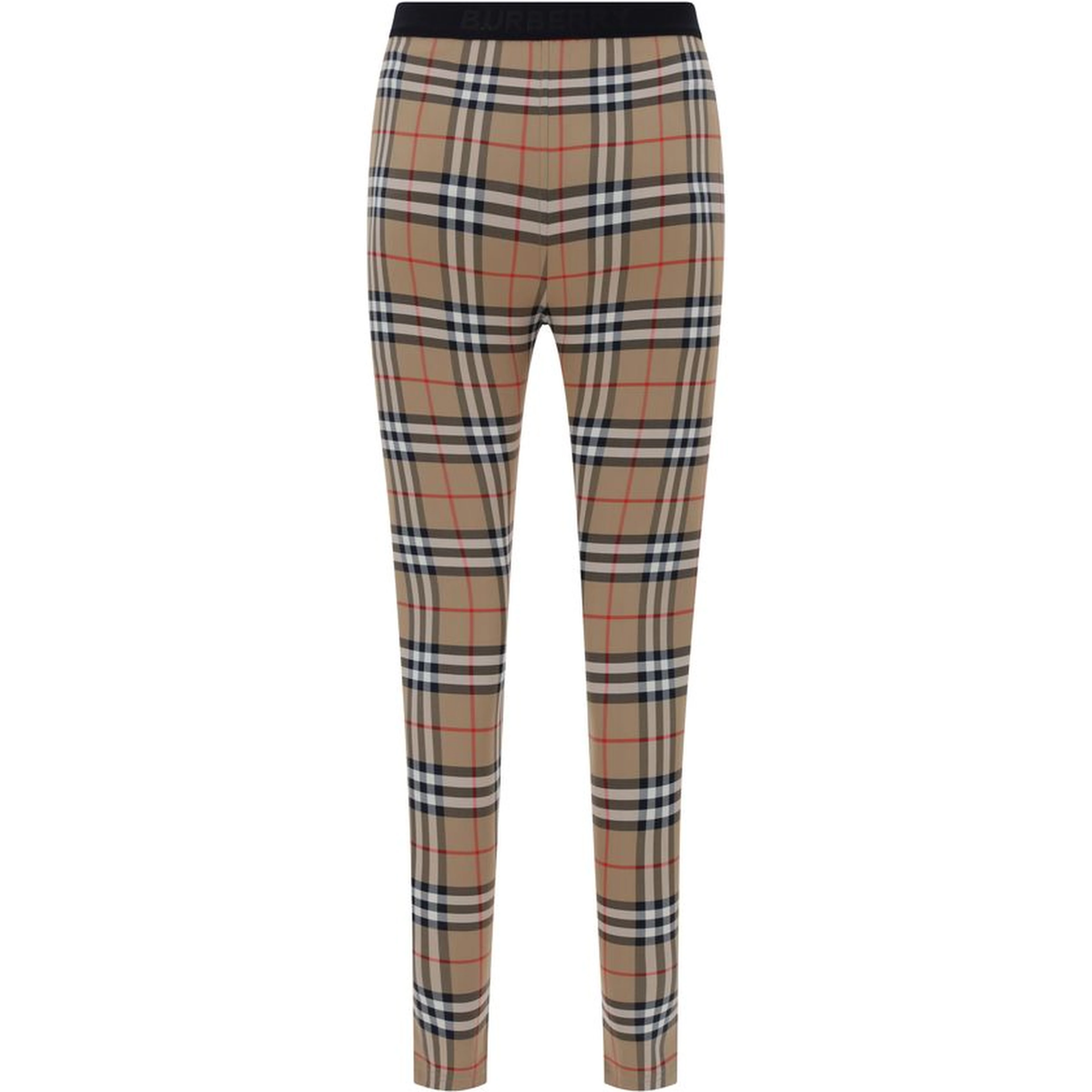 Brown Polyamide Leggings