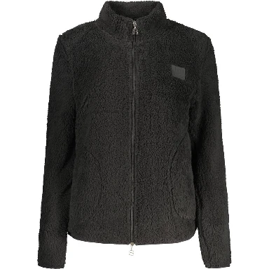 Black Polyester Sweatshirt