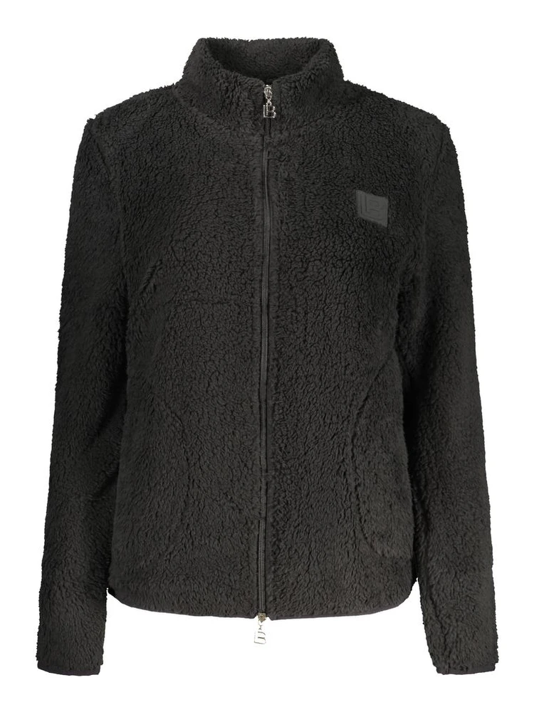 Black Polyester Sweatshirt