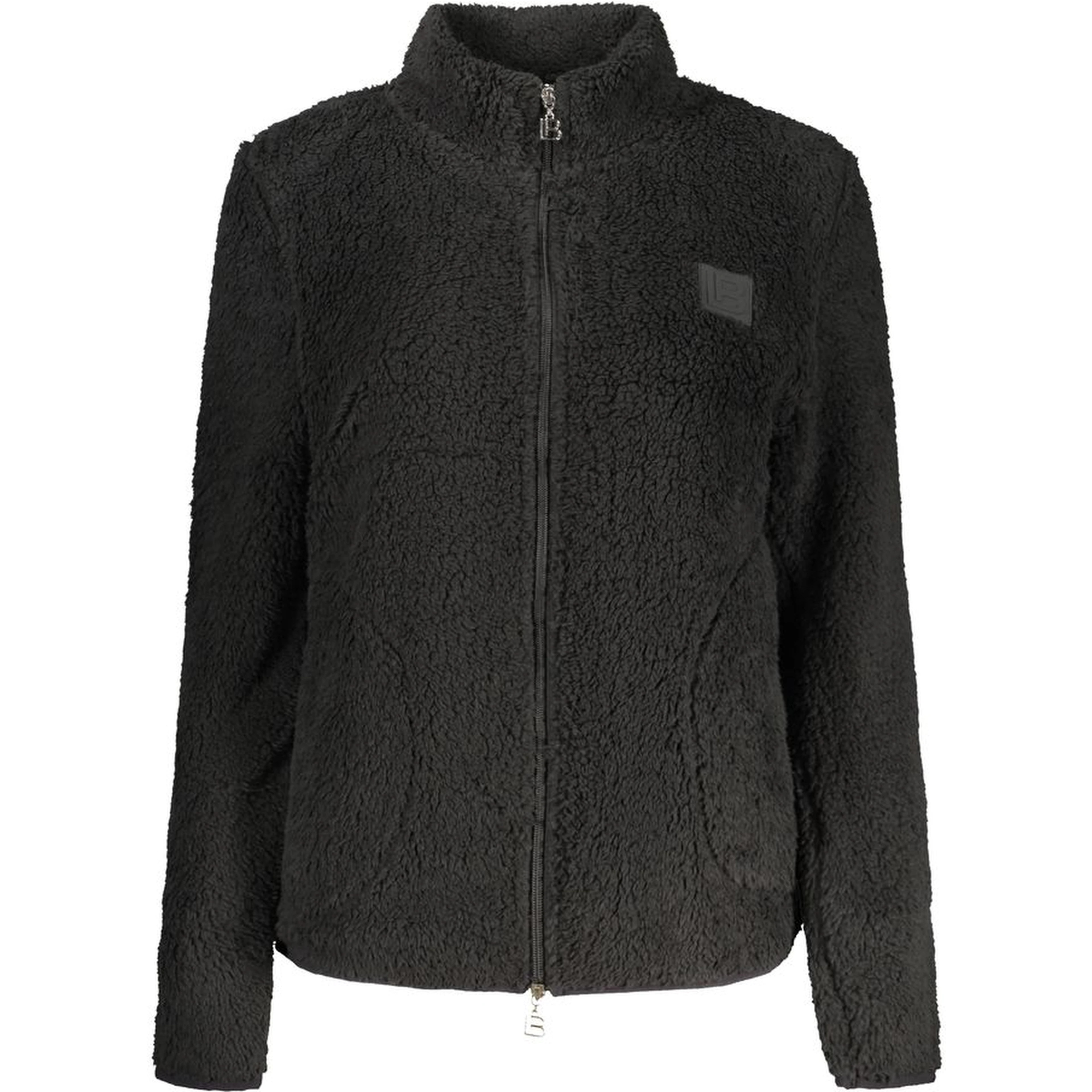 Black Polyester Sweatshirt