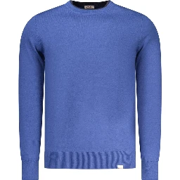 Blue Wool Sweatshirt