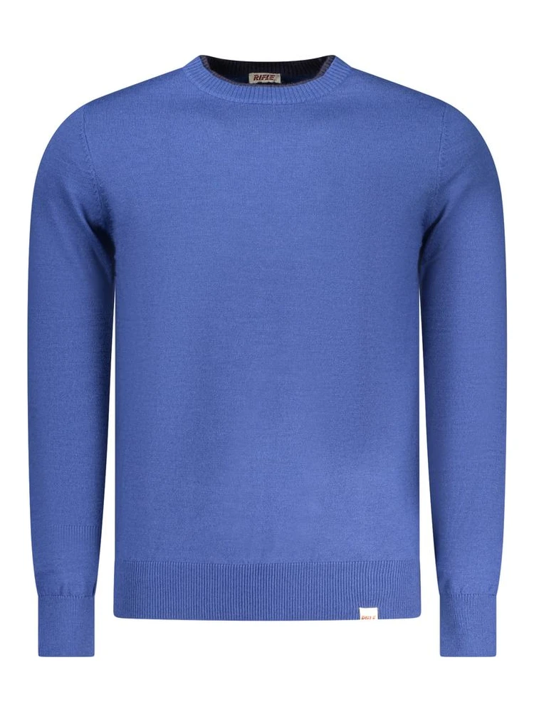 Blue Wool Sweatshirt