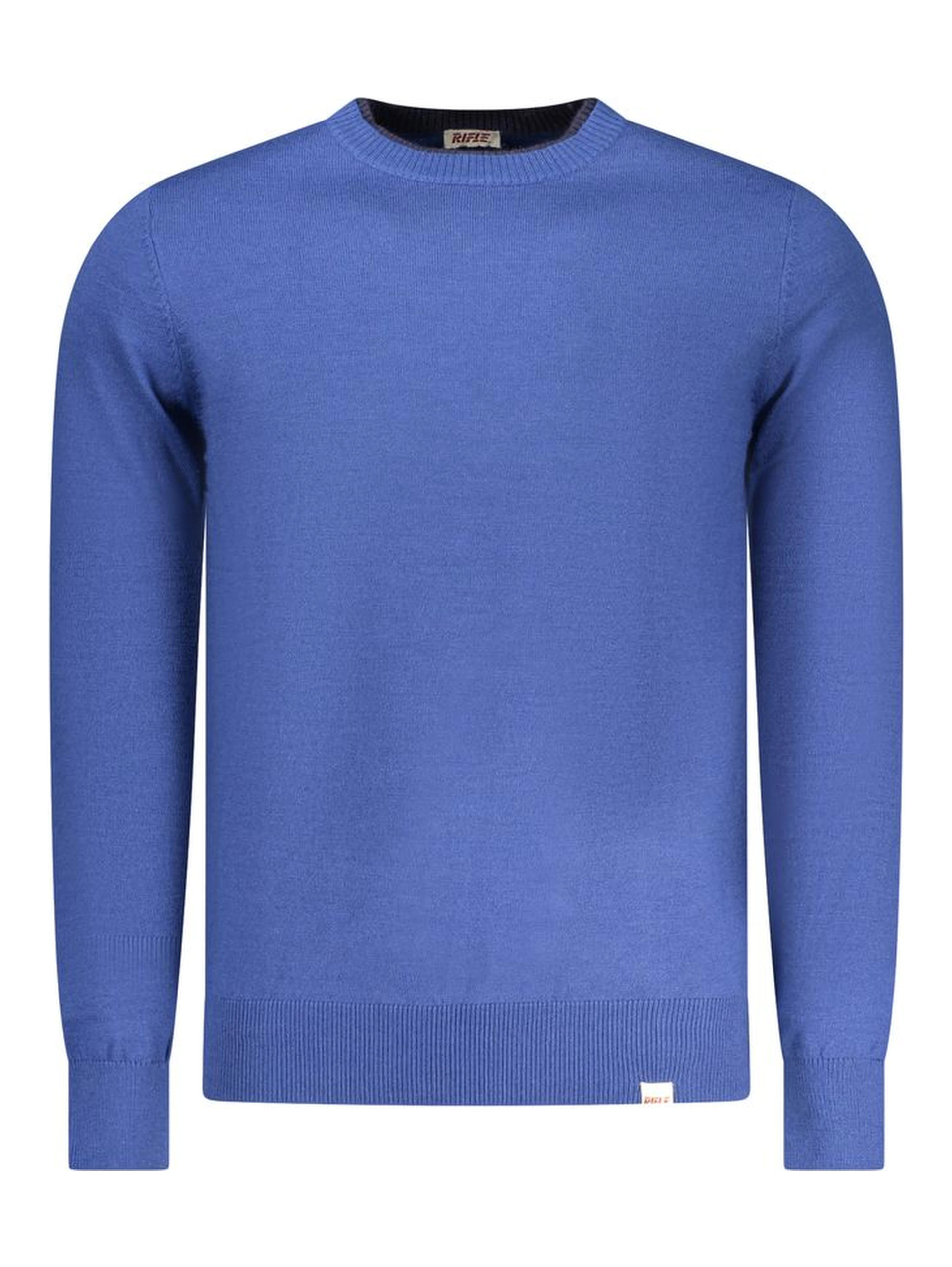 Blue Wool Sweatshirt