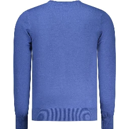 Blue Wool Sweatshirt