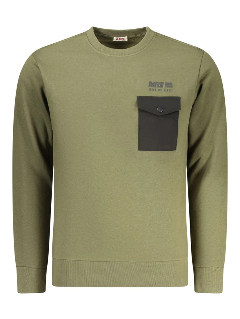 Verde Cotton Men Sweatshirt