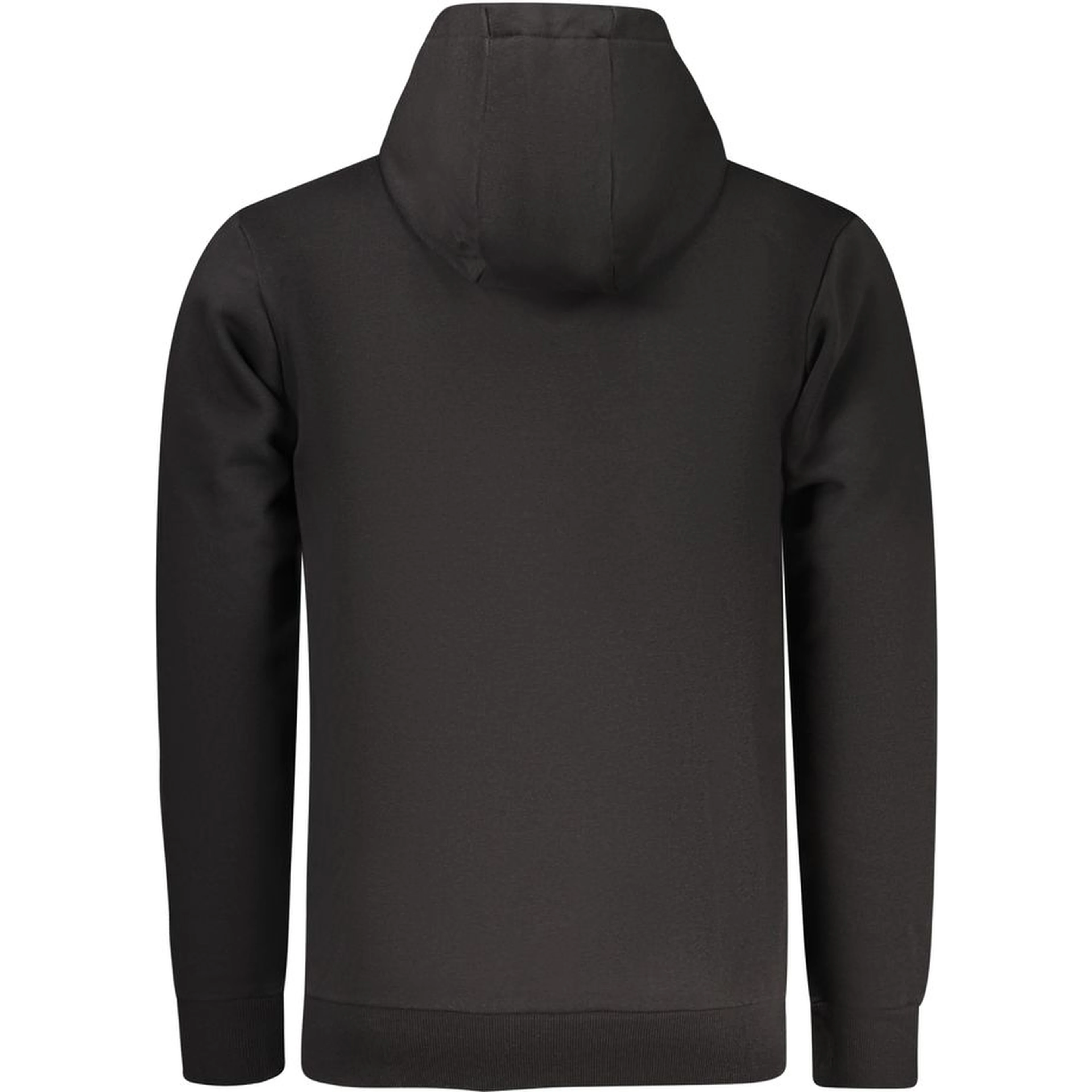 Black Cotton Men's Sweatshirt