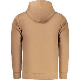Brown Cotton Sweatshirt