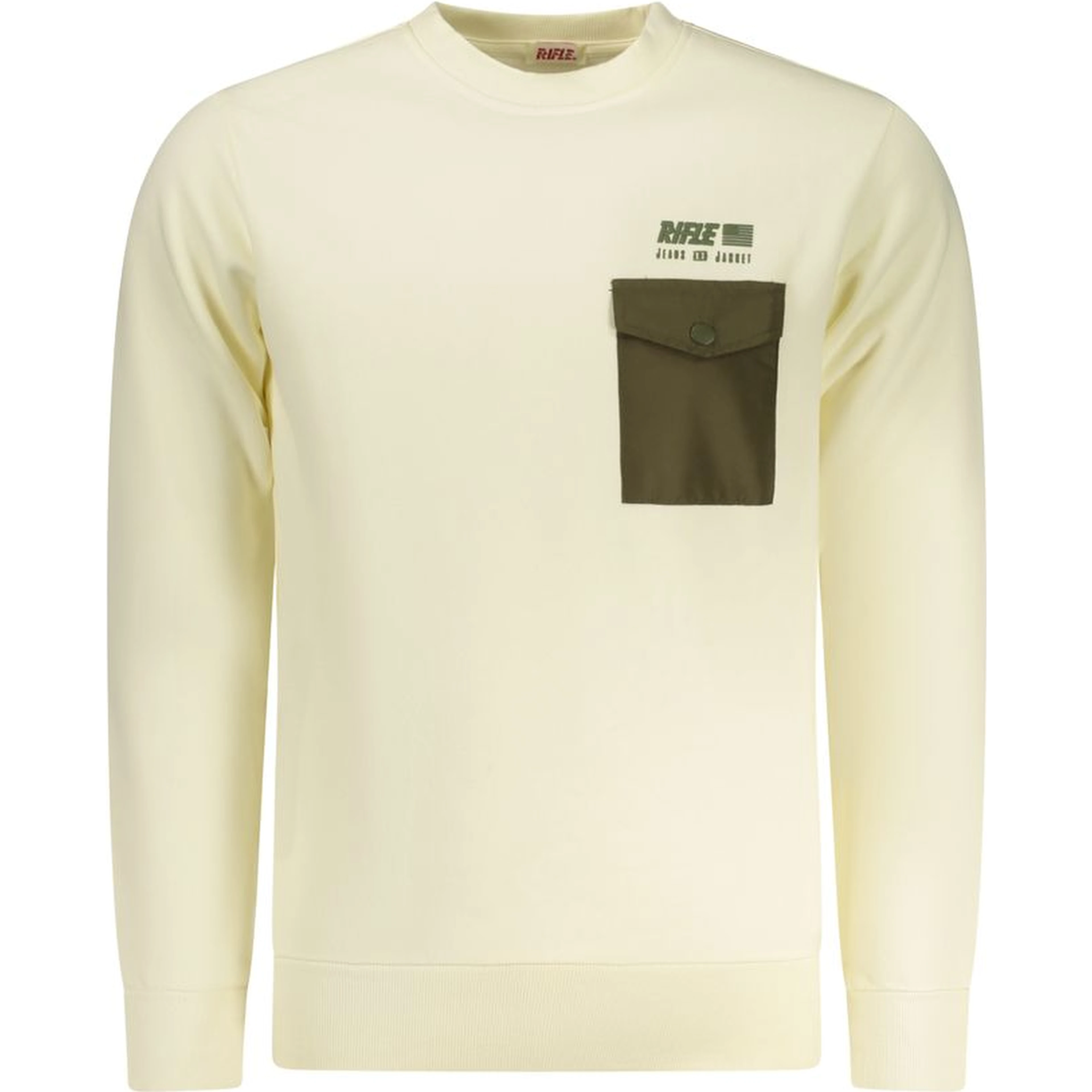 Bianco Cotton Mens Sweatshirt
