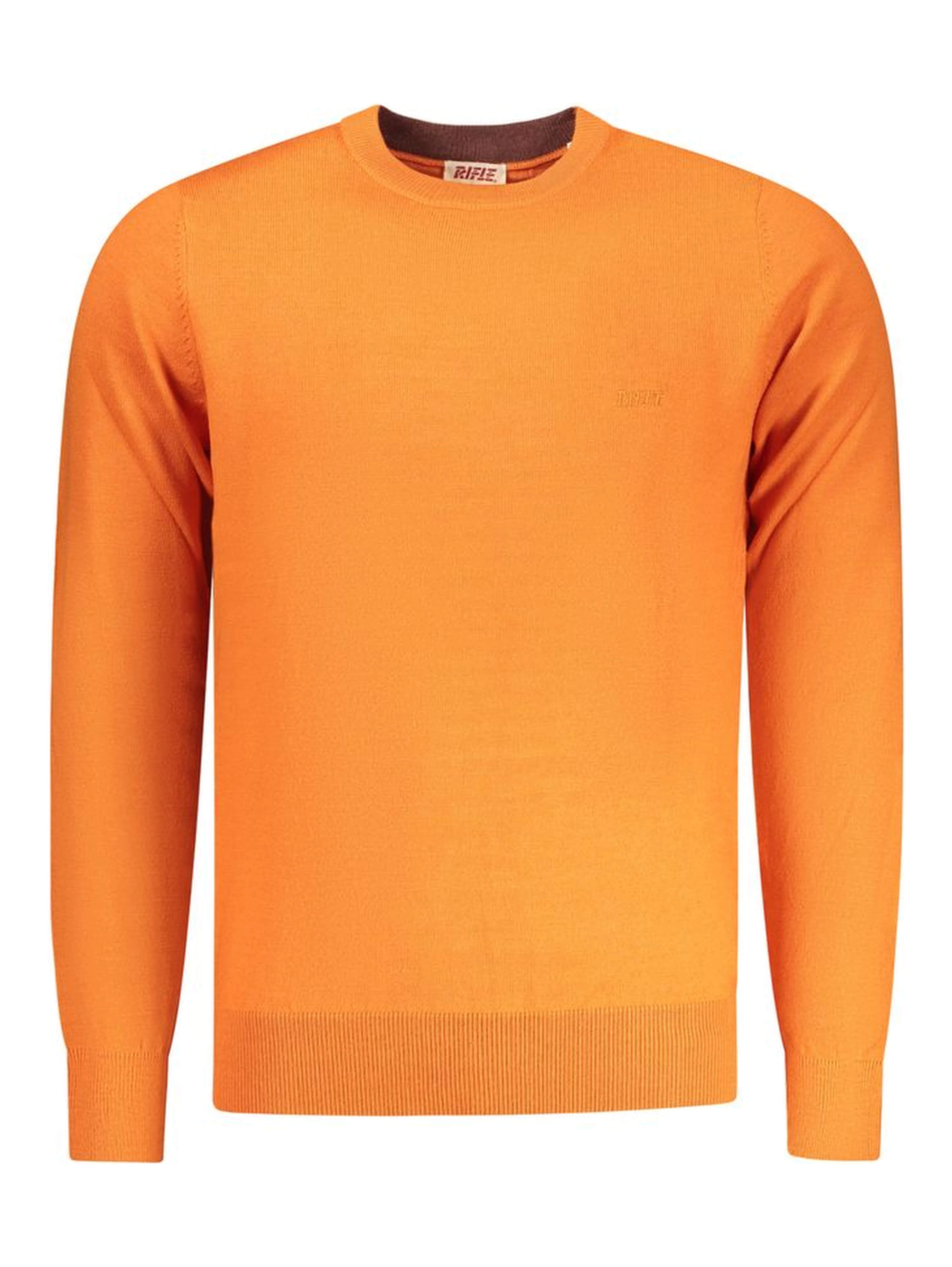 Orange Wool Sweater