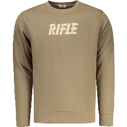 Marrone Cotton Men Sweatshirt