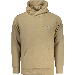 Marrone Cotton Men's Hoodie