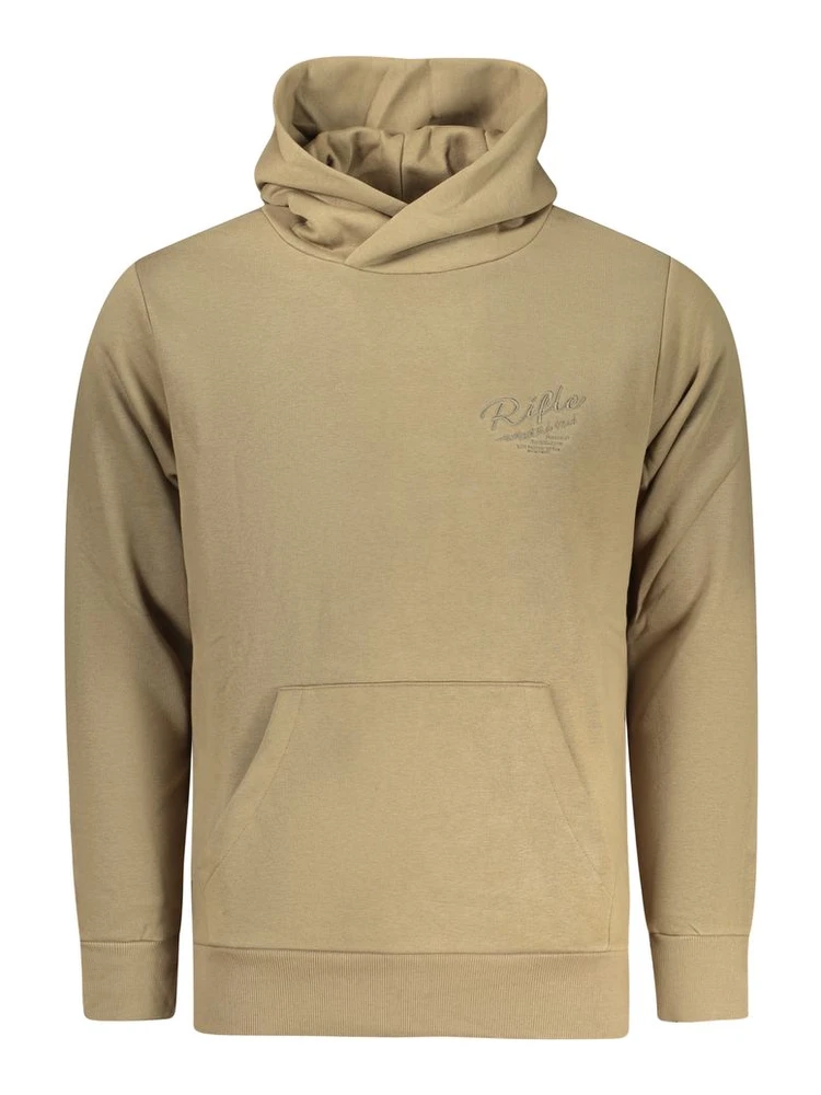 Marrone Cotton Men's Hoodie
