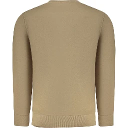 Marrone Cotton Men Sweatshirt