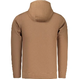 Marrone Cotton Men Sweatshirt