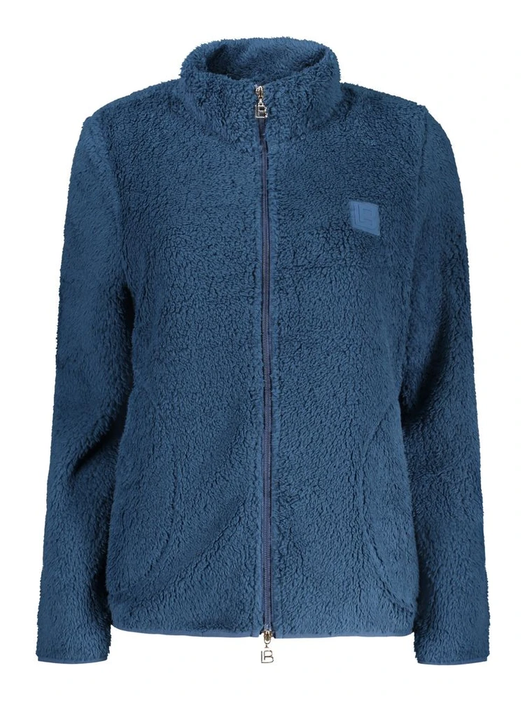 Blue Polyester Sweatshirt