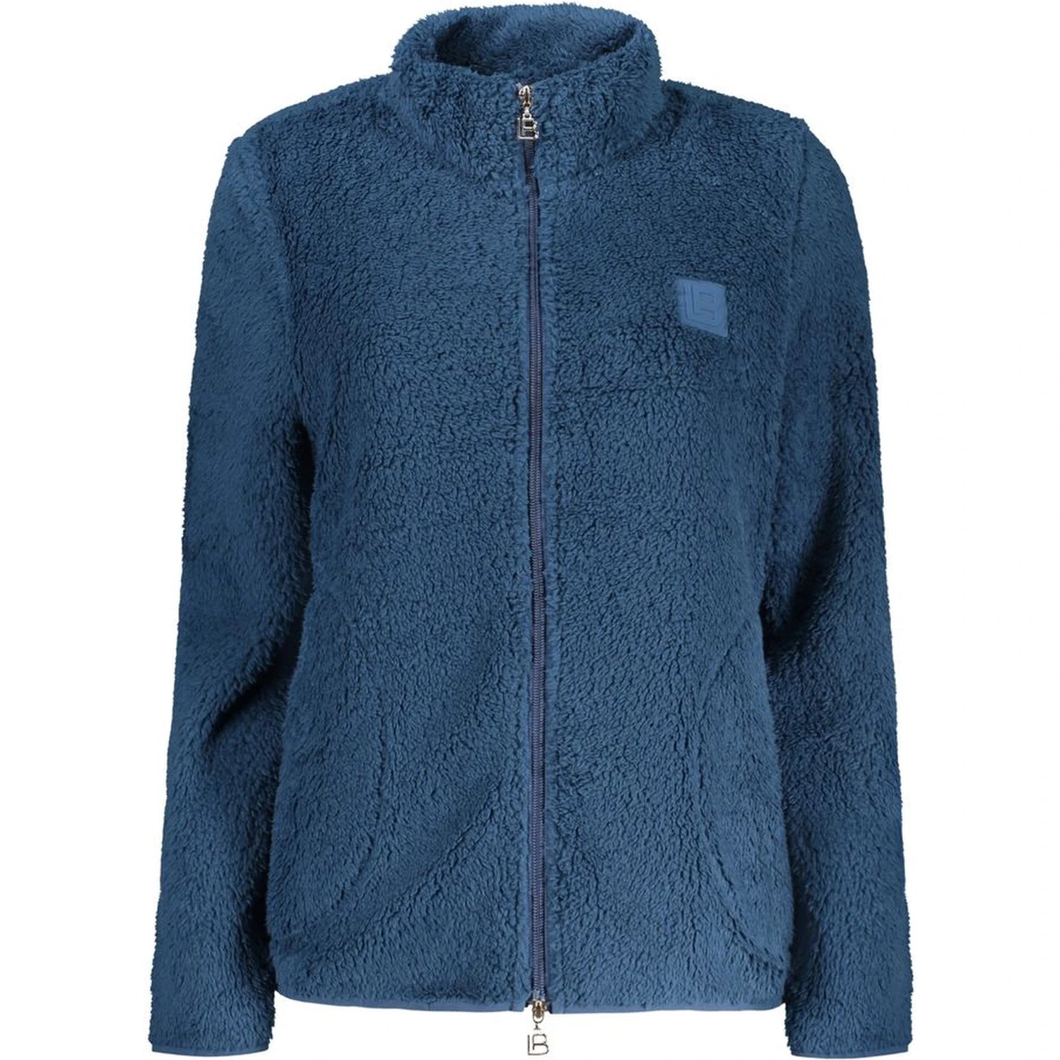 Blue Polyester Sweatshirt