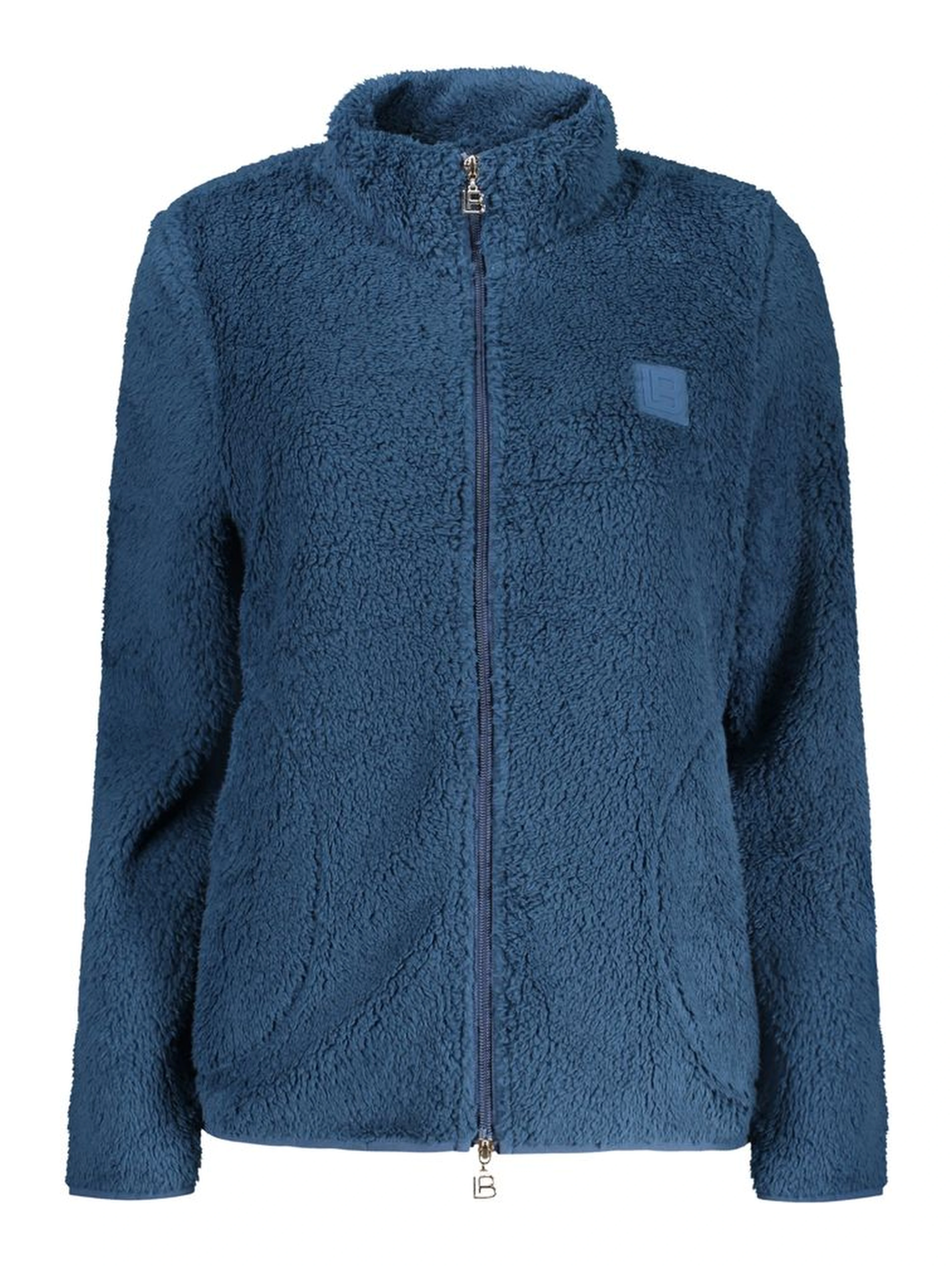 Blue Polyester Sweatshirt