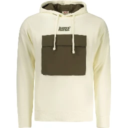 White Cotton Men's Sweatshirt