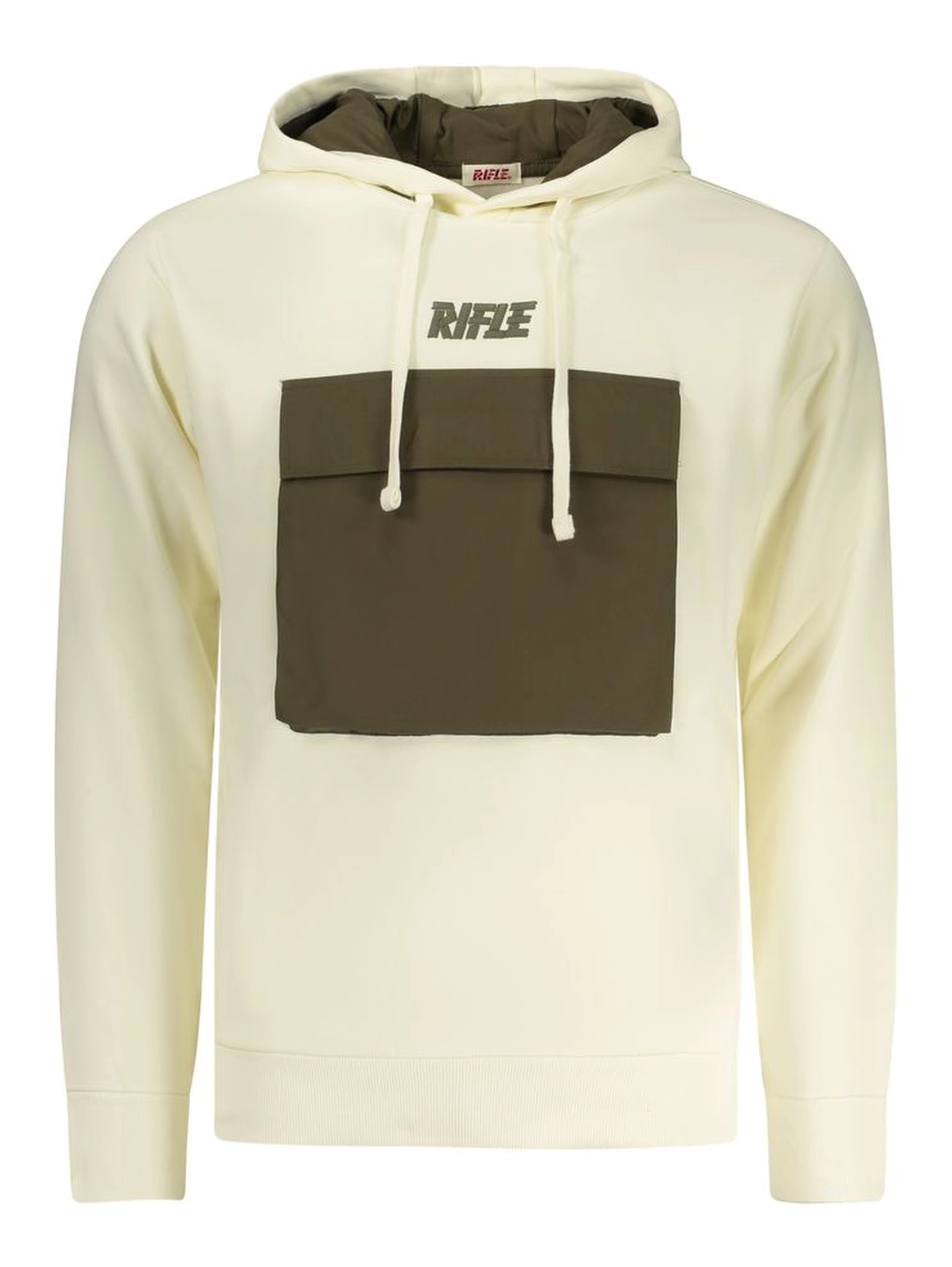 White Cotton Men's Sweatshirt