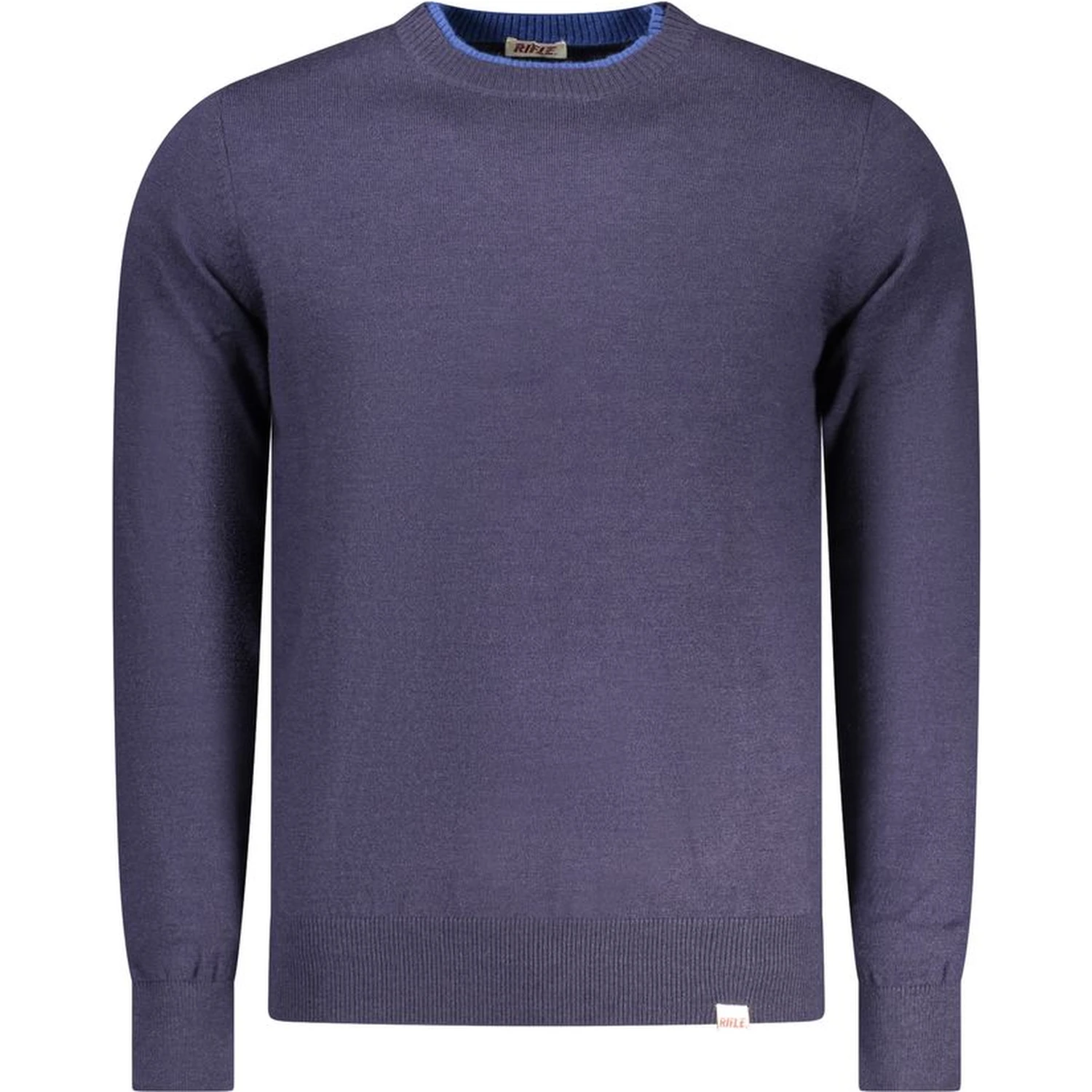 Blue Polyester Men's Sweater