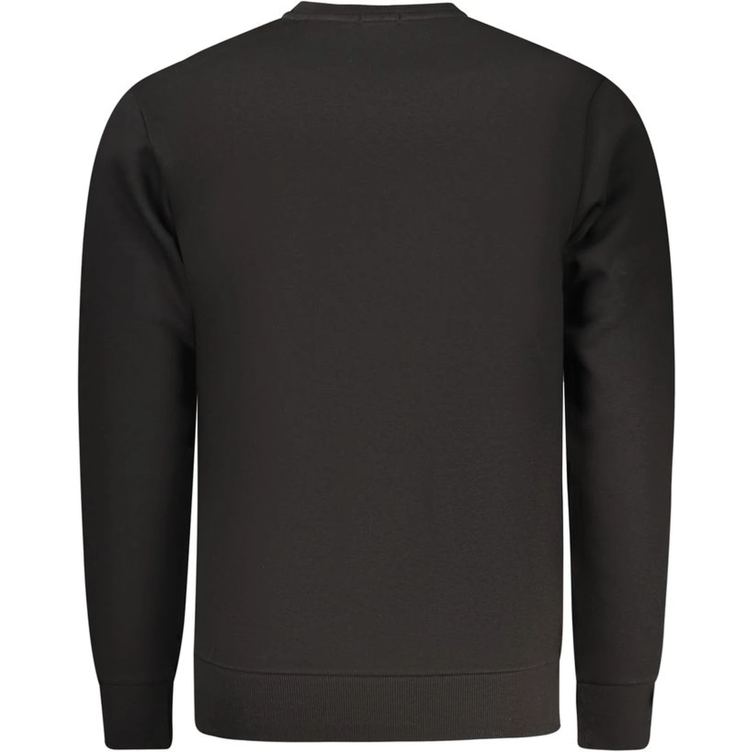 Black Cotton Men's Sweatshirt