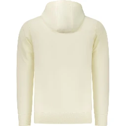 White Cotton Men's Sweatshirt
