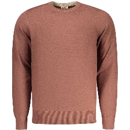 Marrone Poliestere Mens Sweater