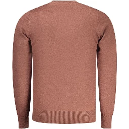 Marrone Poliestere Mens Sweater
