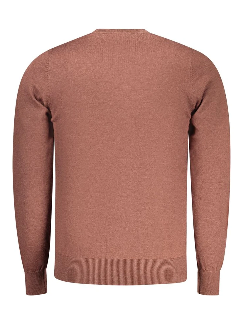 Marrone Poliestere Mens Sweater
