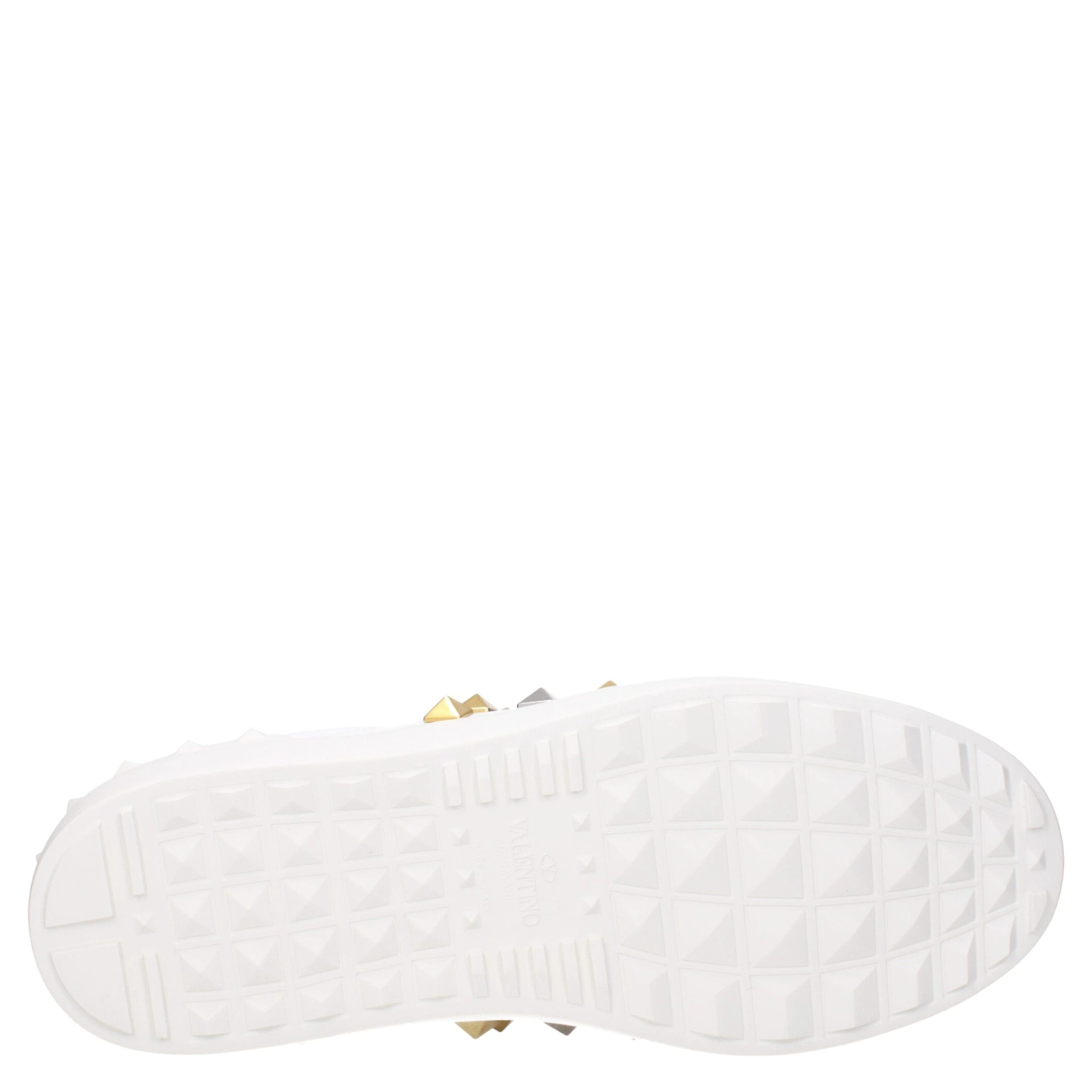 White Leather Low Top Sneakers