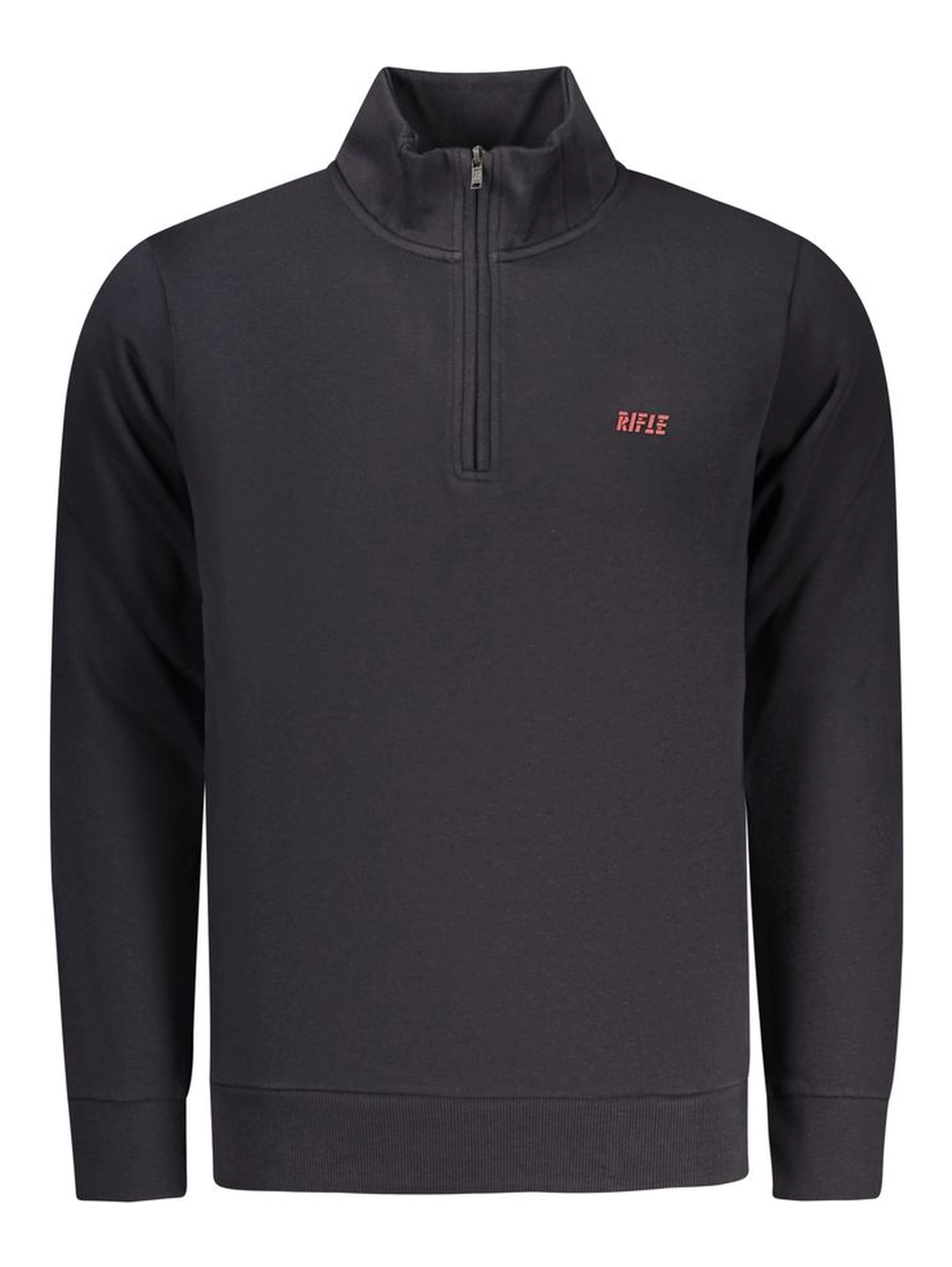 Blue Cotton Men Sweatshirt