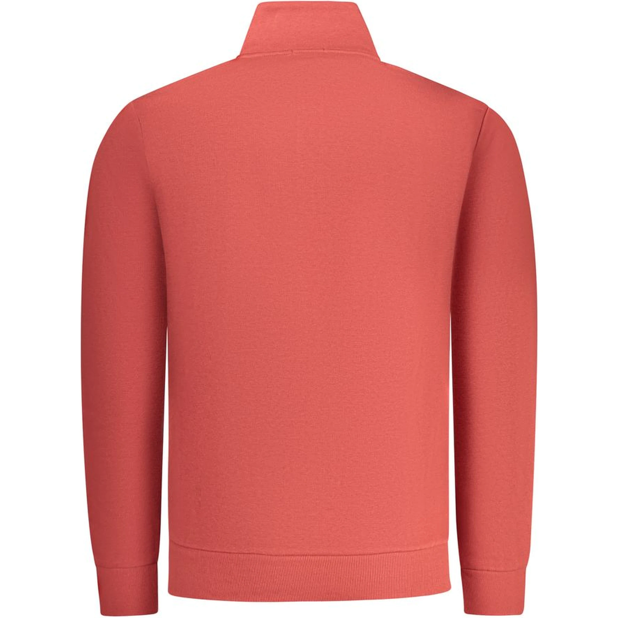 Red Cotton Men Sweatshirt