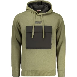Green Cotton Sweatshirt