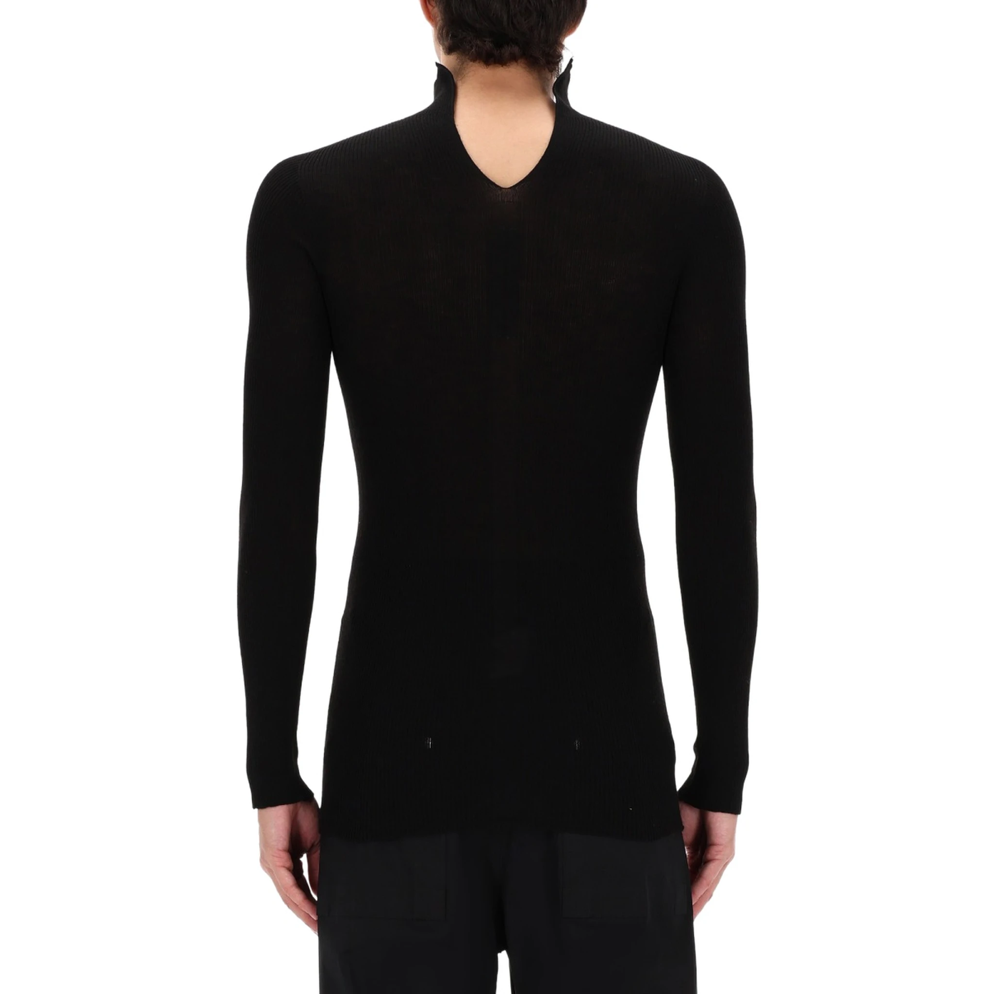 RIBBED "TABARD" KNIT