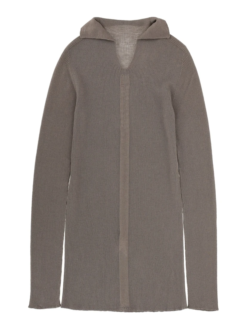 RIBBED "TABARD" KNIT