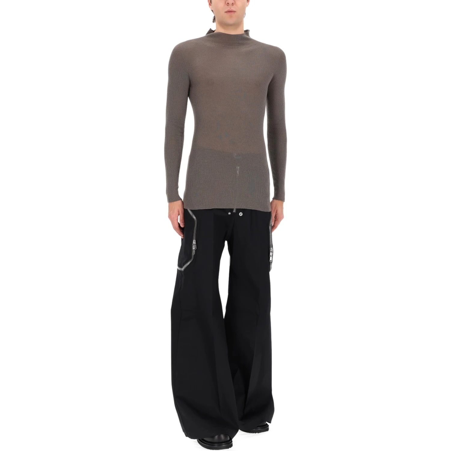 RIBBED "TABARD" KNIT