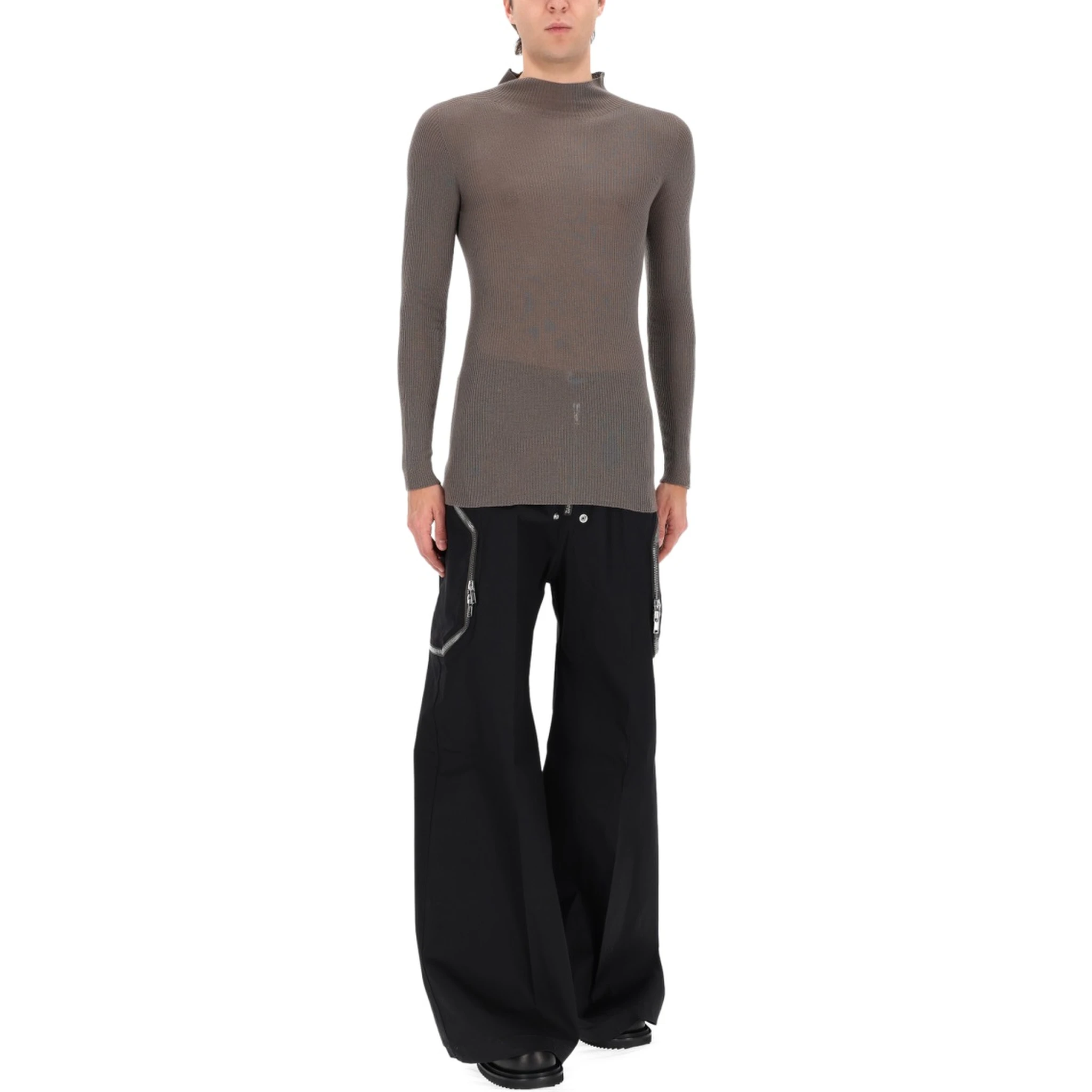 RIBBED "TABARD" KNIT