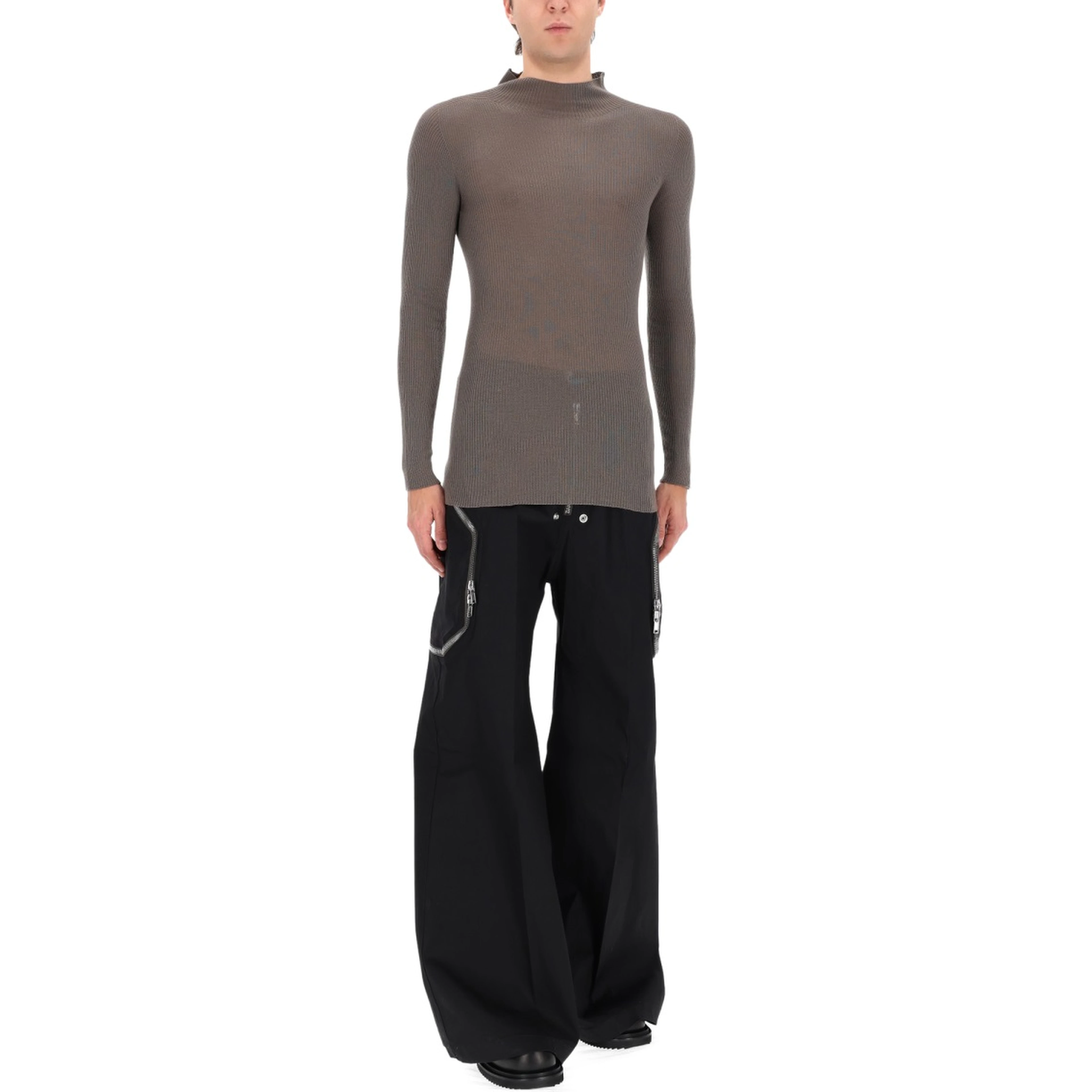 RIBBED "TABARD" KNIT